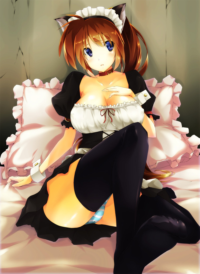 takamachi nanoha (lyrical nanoha and 1 more) drawn by aito_(indigorabbit)