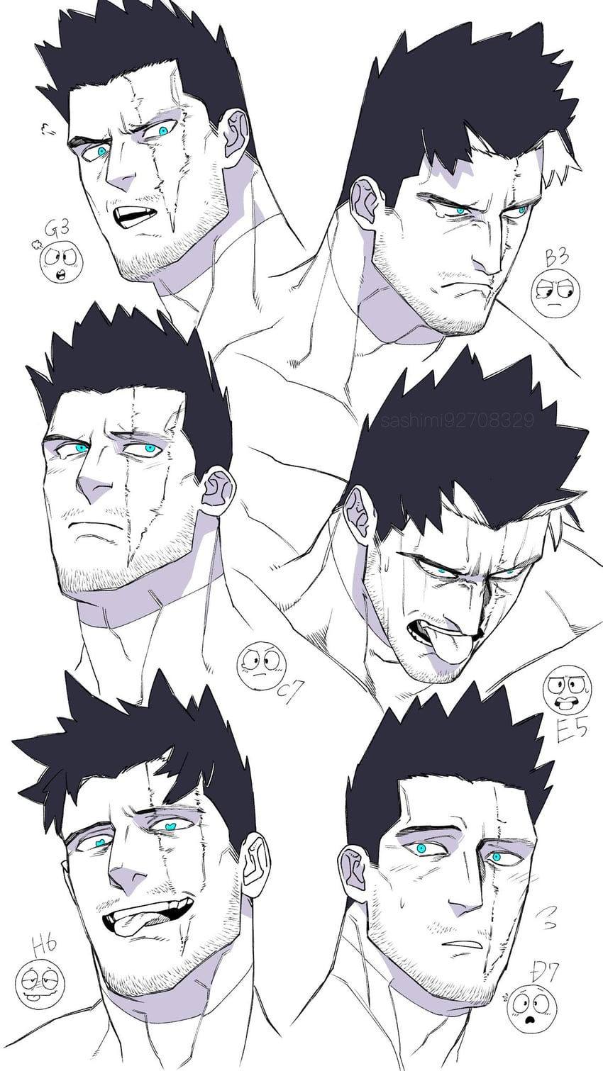 endeavor (boku no hero academia) drawn by sashimi_oran