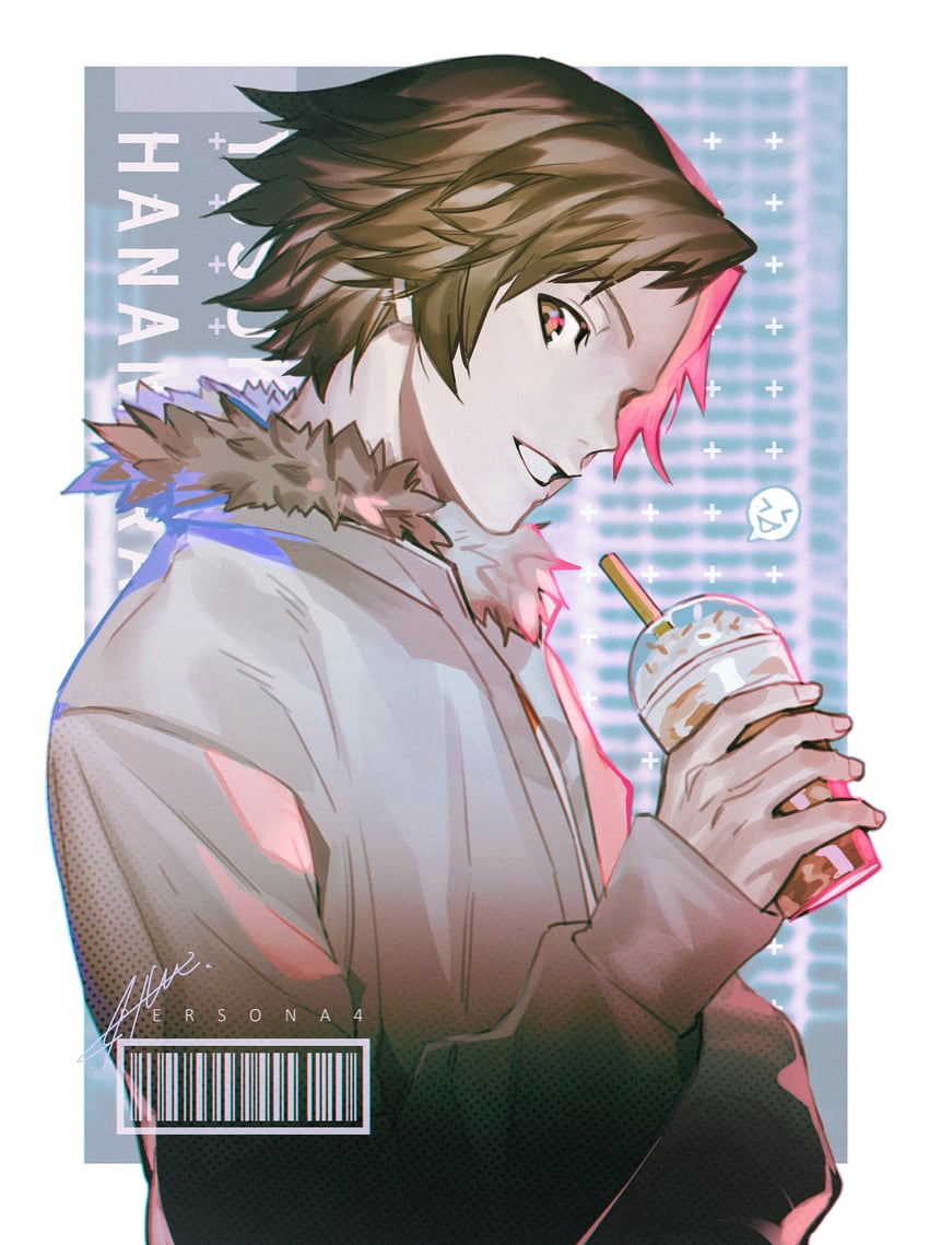 hanamura yousuke (persona and 1 more) drawn by btmr_game