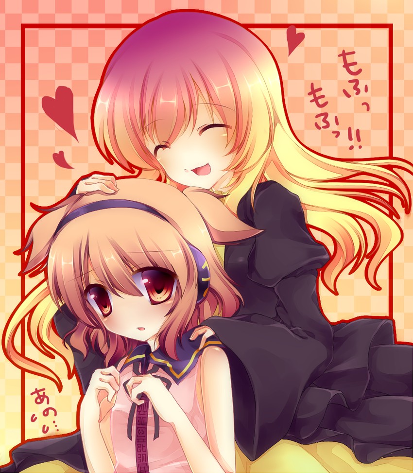 hijiri byakuren and toyosatomimi no miko (touhou) drawn by kujou_mikuru