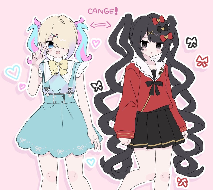 chouzetsusaikawa tenshi-chan, ame-chan, and chou ame-chan (needy girl overdose) drawn by engepumipumi