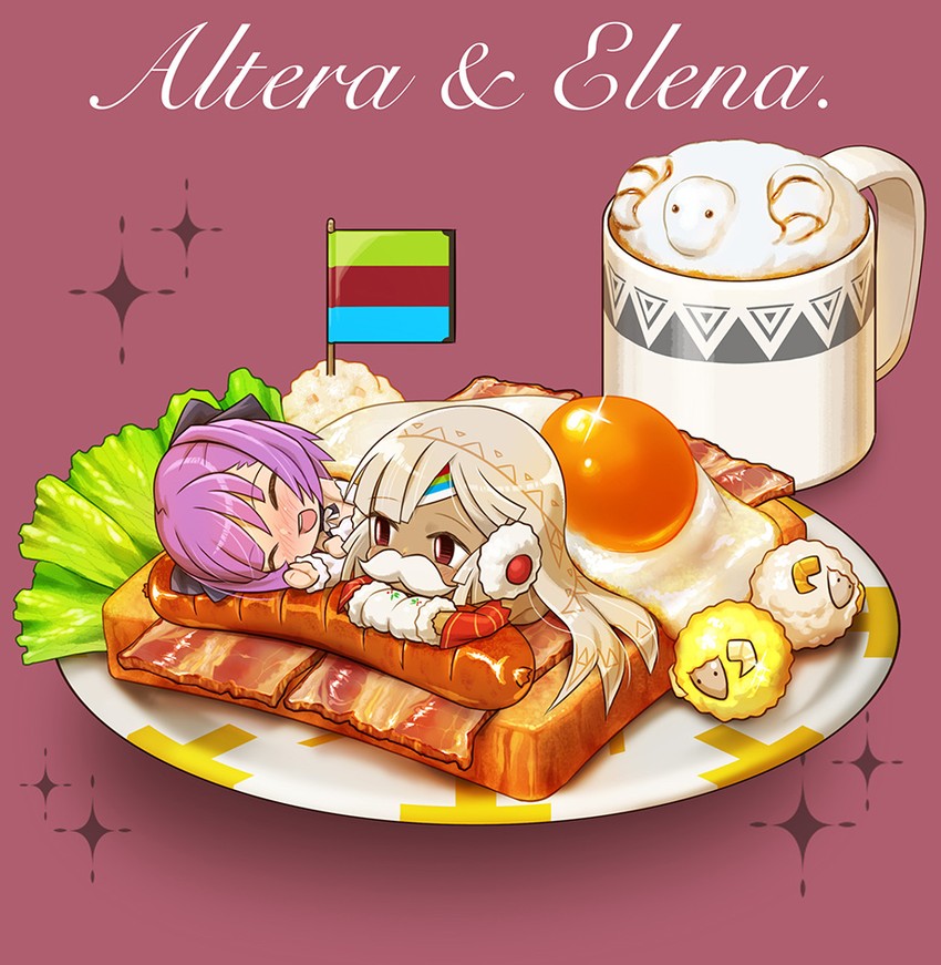 helena blavatsky, altera, altera the santa, zerco, and dumuzid (fate and 1 more) drawn by chaki_(teasets)