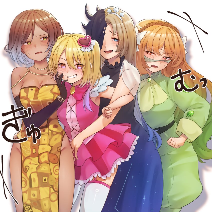 ishmael, don quixote, outis, rodion, queen of hatred, and 3 more (project moon and 2 more) drawn by bangohan_tsubuyakitarou