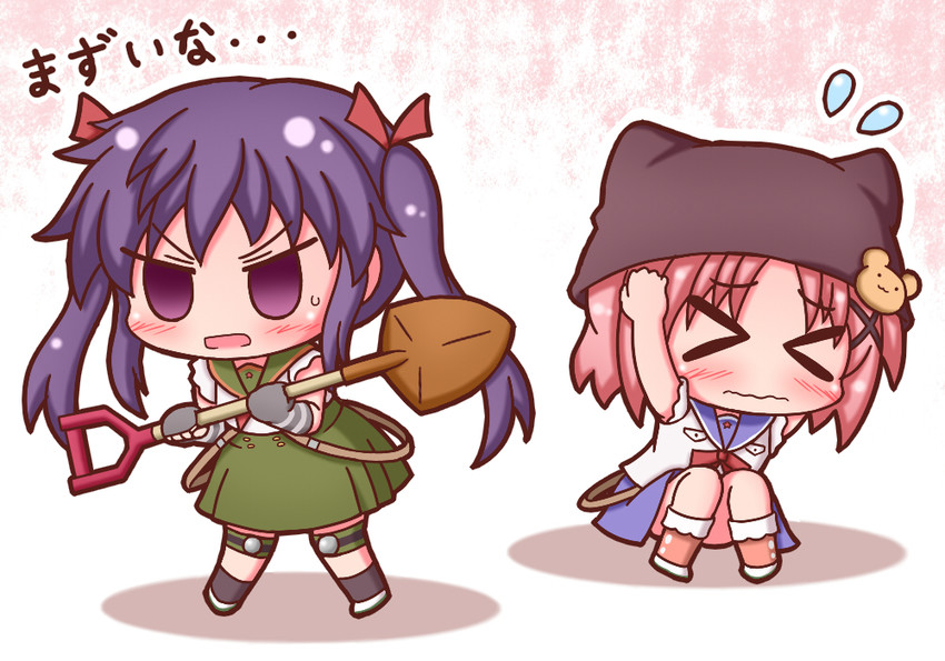 ebisuzawa kurumi and takeya yuki (gakkou gurashi!) drawn by grouse01