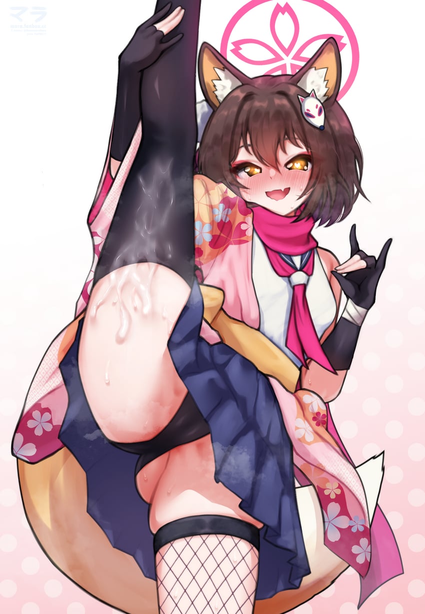 izuna (blue archive) drawn by matsumaramara