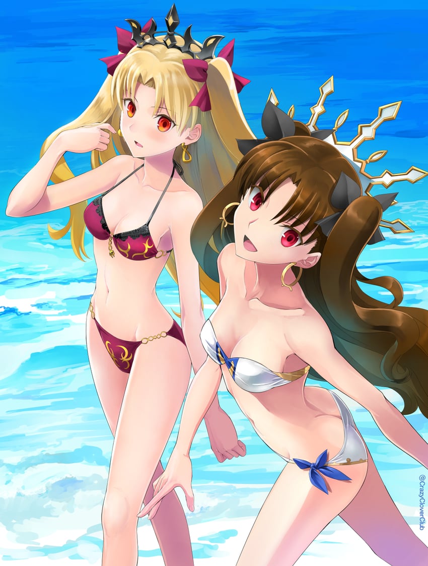 ereshkigal and ishtar (fate and 1 more) drawn by shirotsumekusa