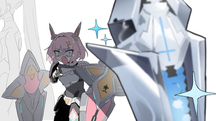 cinderella and noah (goddess of victory: nikke) drawn by wge