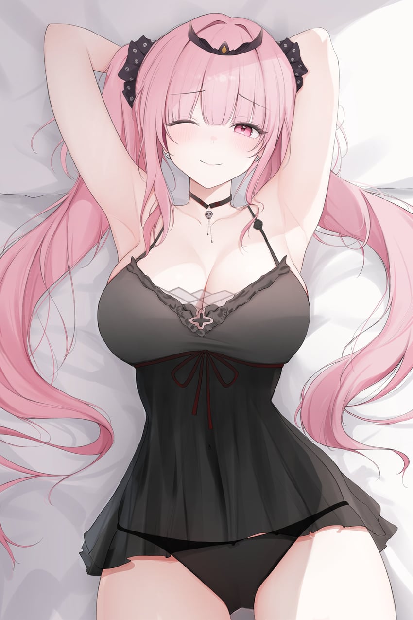 mori calliope (hololive and 1 more) drawn by yumiewuri