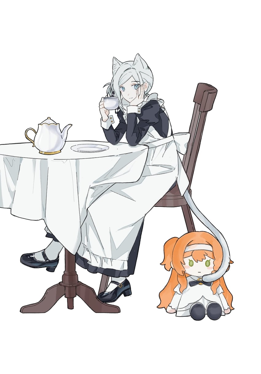vertin and sonetto (reverse:1999) drawn by feiku_chaoren