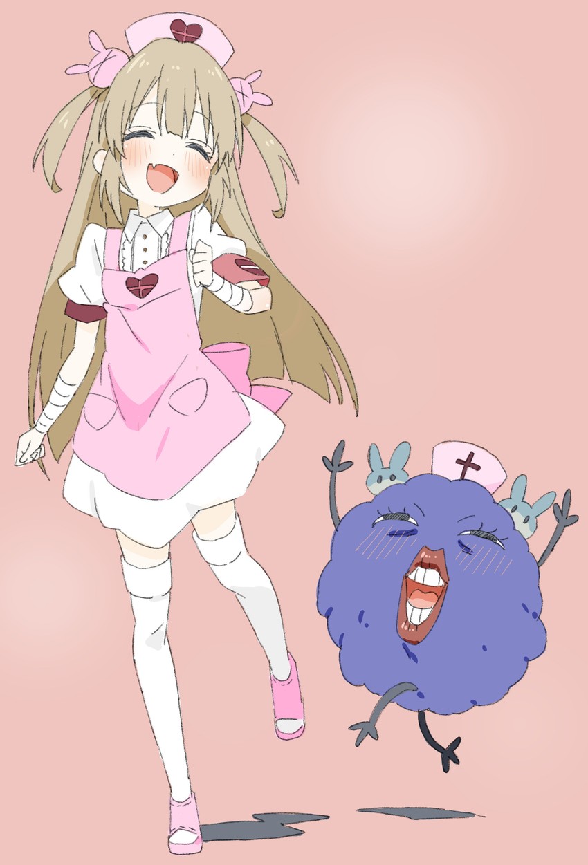 natori sana and saana-kun (sana channel) drawn by donguri_suzume
