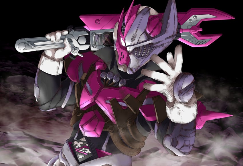 valvarad (kamen rider and 1 more) drawn by miyabi_(037)