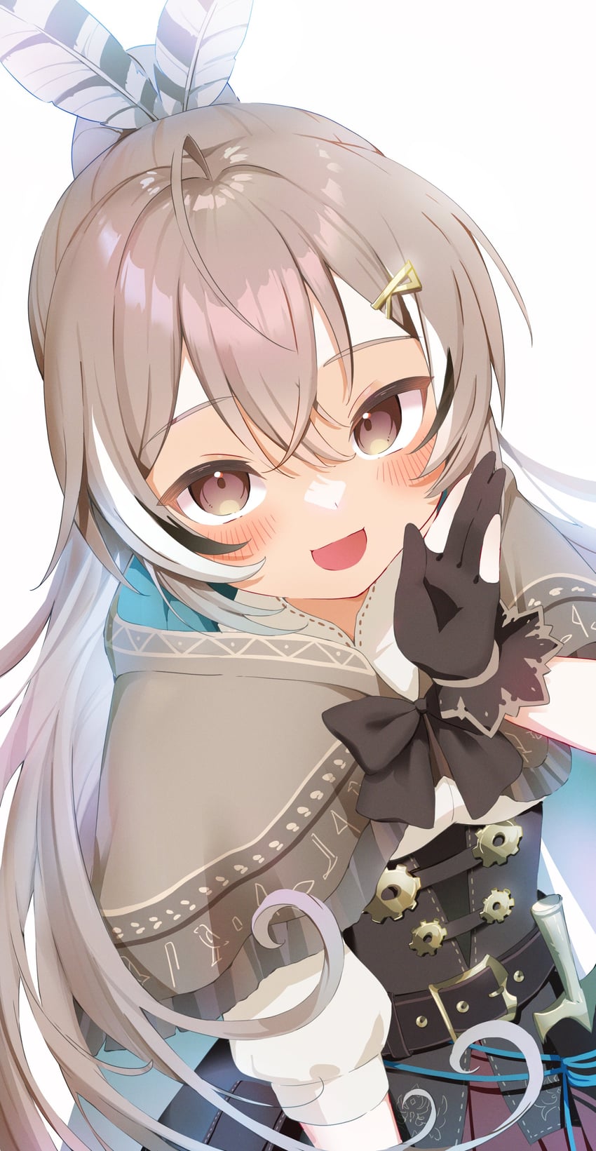 nanashi mumei (hololive and 1 more) drawn by gaogao_(gaogaomegu)