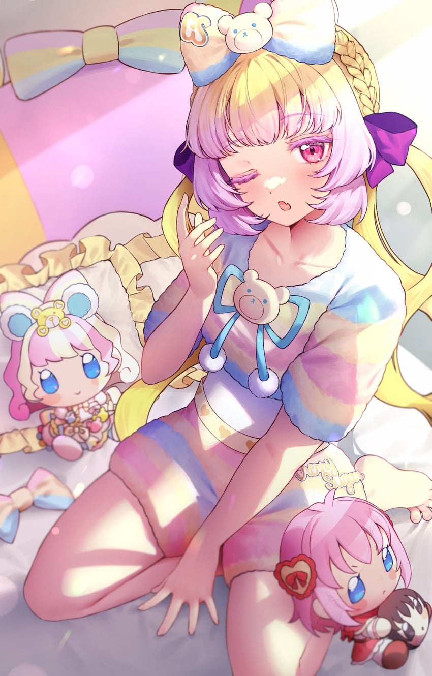 amauri miruki and hanitan (pretty series and 1 more) drawn by dolldolldd