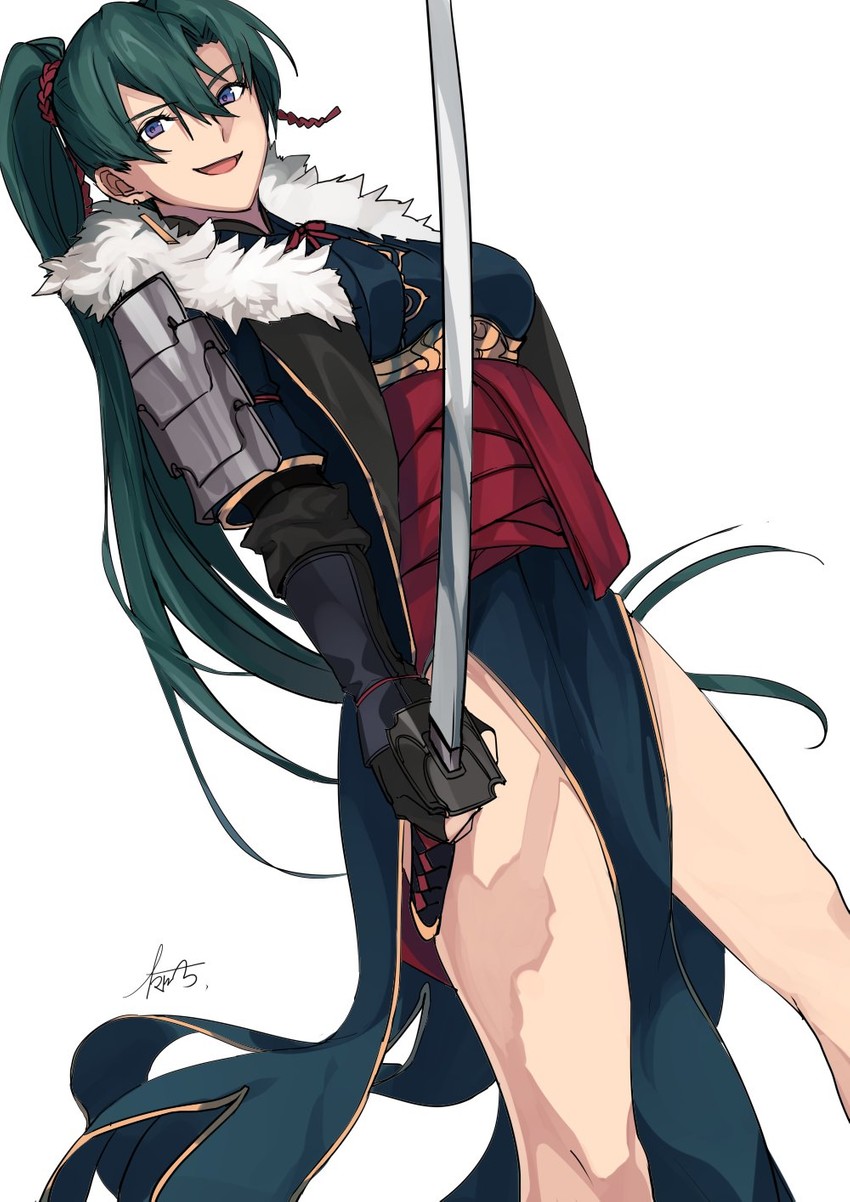 lyn (fire emblem and 2 more) drawn by kazuha_(kazuha1003)
