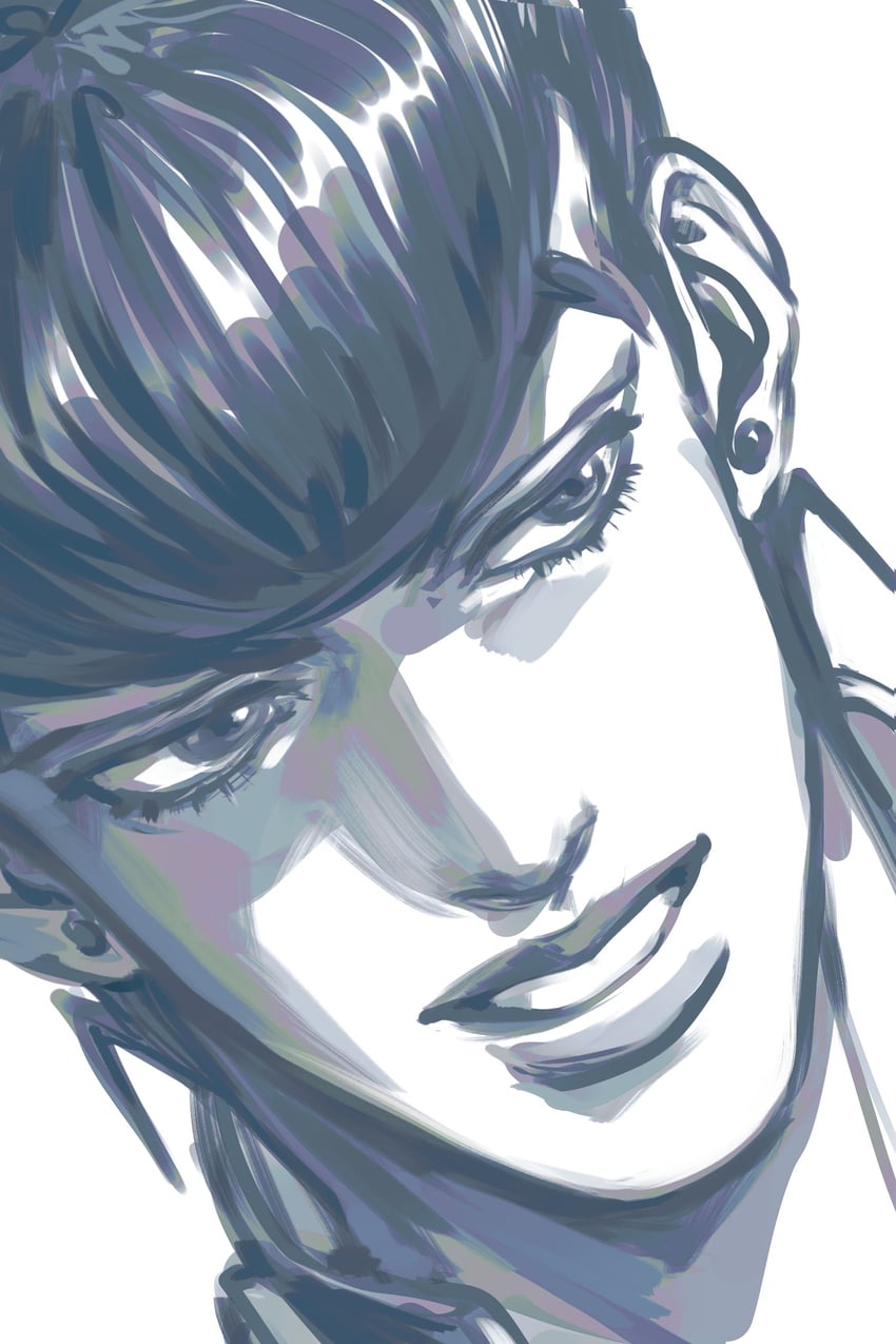 higashikata josuke (jojo no kimyou na bouken) drawn by santamanymany