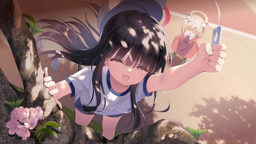 justice task force member (blue archive) drawn by santa_matsuri