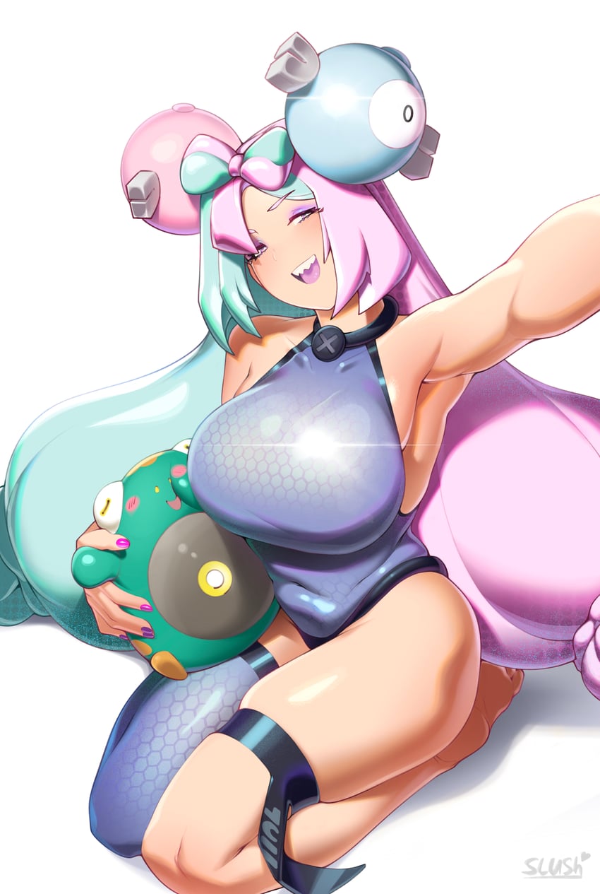iono and bellibolt (pokemon and 1 more) drawn by slush5244