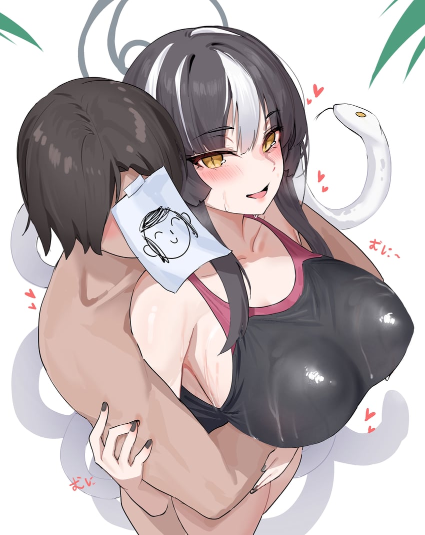 sensei, doodle sensei, and azami (blue archive) drawn by fluffyebi01