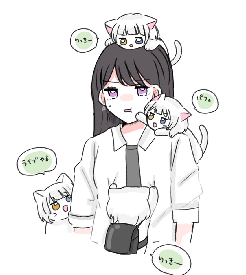 shiina taki and kaname raana (bang dream! and 1 more) drawn by asahi_rise