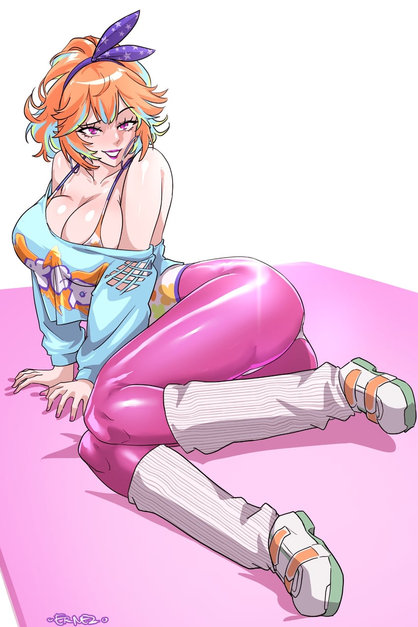 takanashi kiara (hololive and 1 more) drawn by ernez_(jerukperaz)