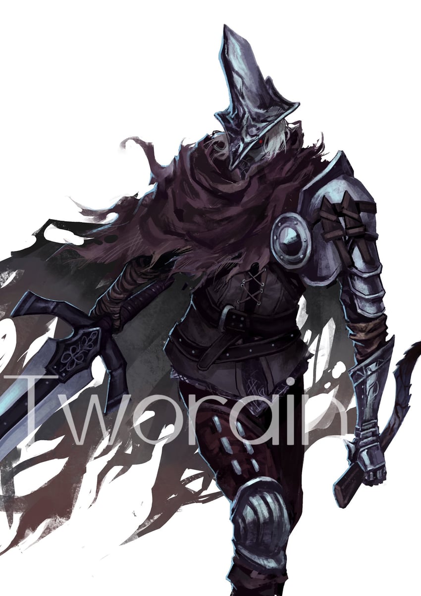 abyss watcher (dark souls and 1 more) drawn by tworain_w