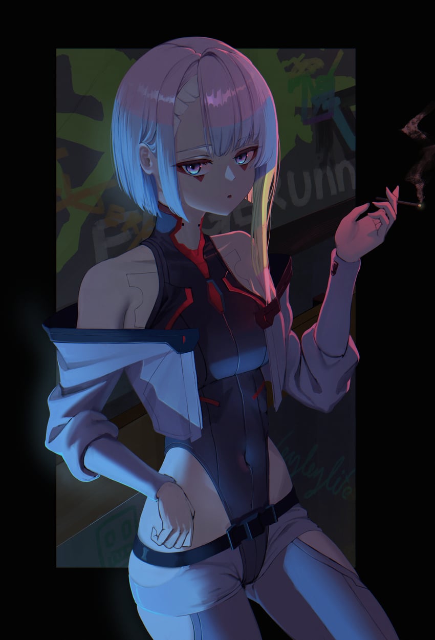 lucy (cyberpunk and 1 more) drawn by long_long_life