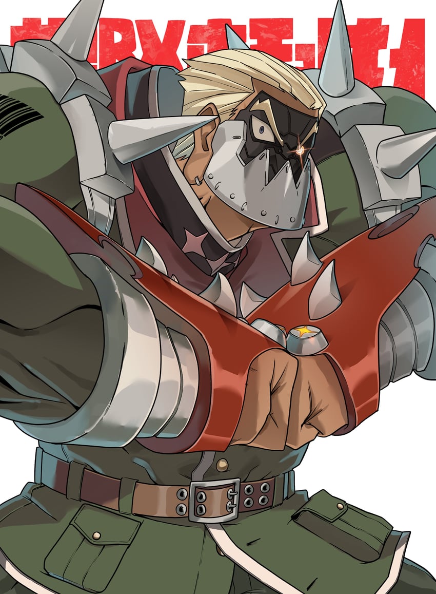 gamagoori ira and potemkin (guilty gear and 2 more) drawn by yuateheng