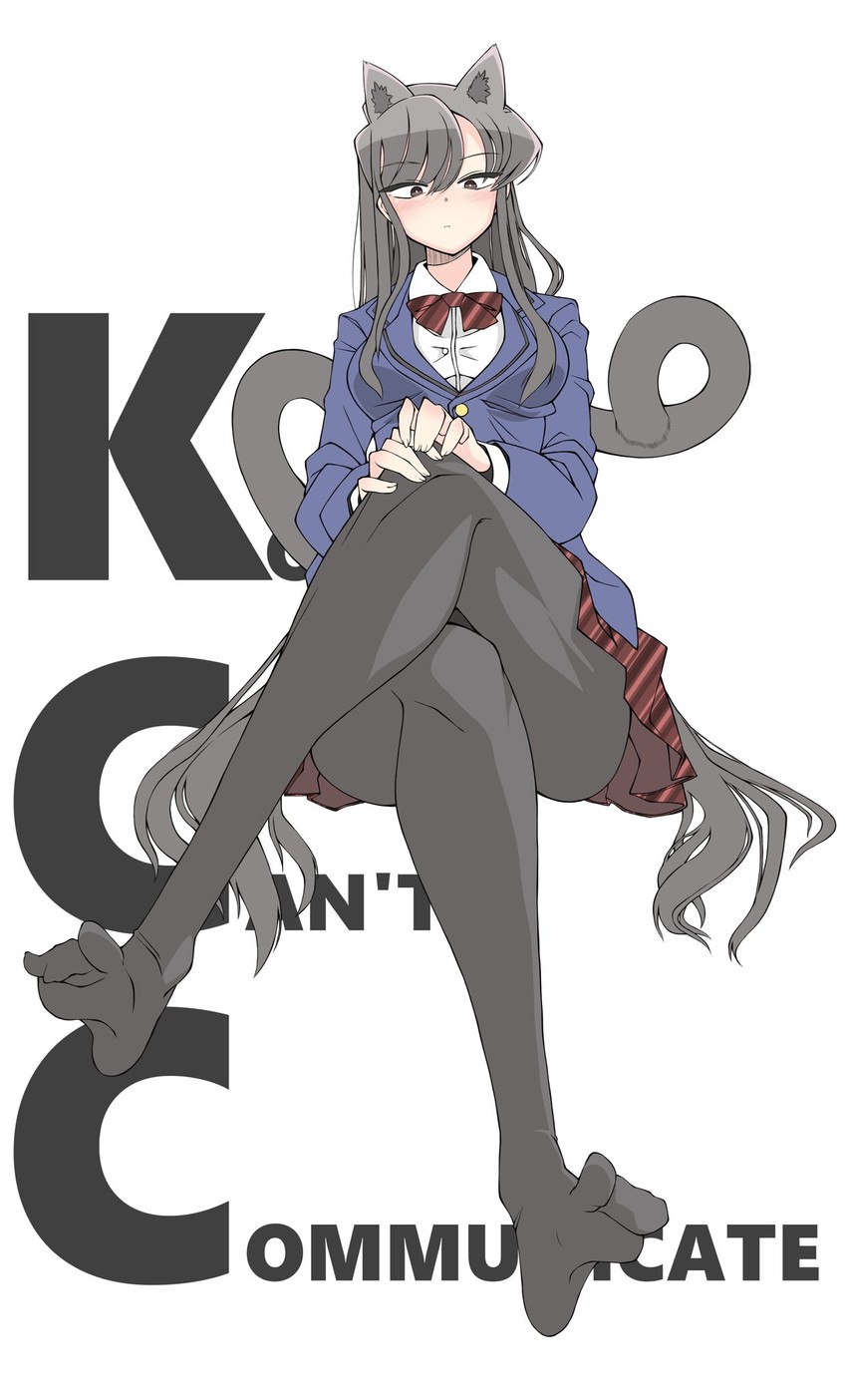 komi shouko (komi-san wa komyushou desu) drawn by zawa_(zawzawranran2)