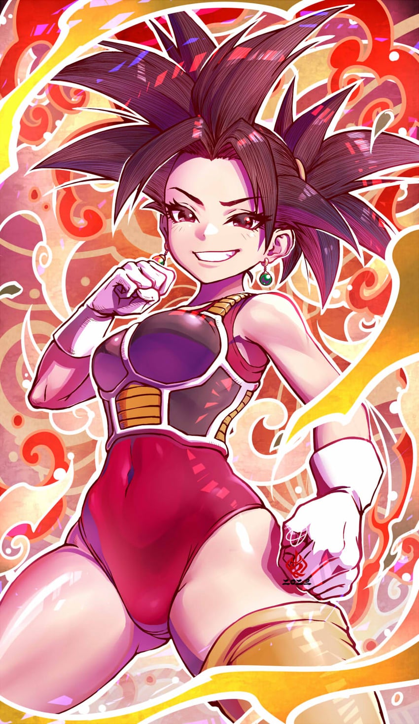 kefla and seripa (dragon ball and 1 more) drawn by kanchiyo
