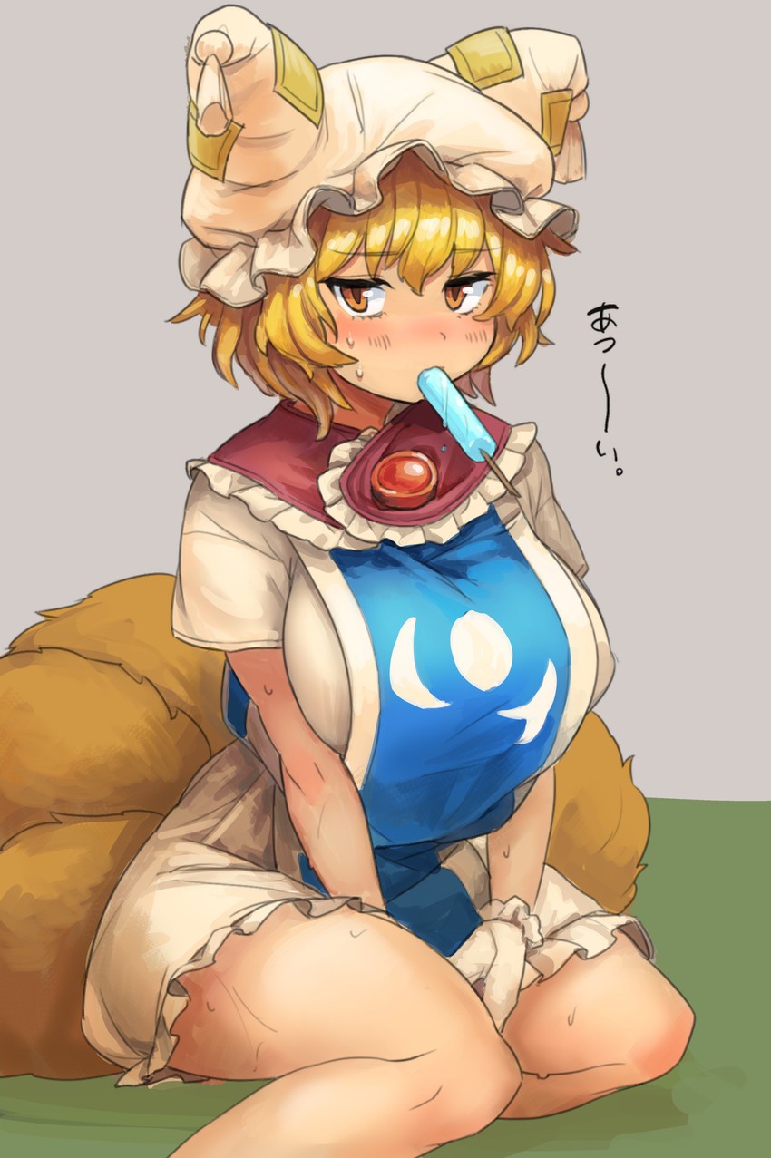 yakumo ran (touhou) drawn by chanta_(ayatakaoisii) and masanaga_(tsukasa)