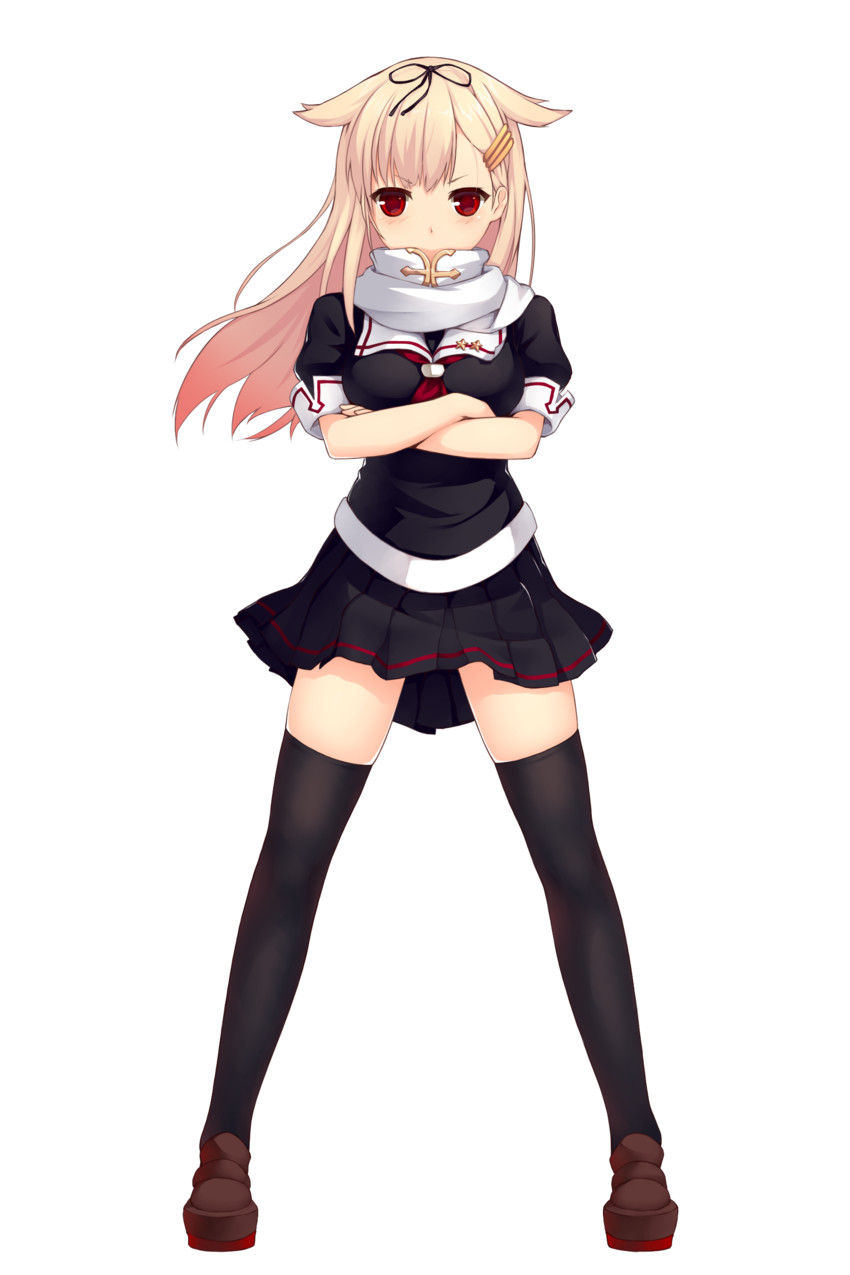 yuudachi and yuudachi kai ni (kantai collection) drawn by kajanda