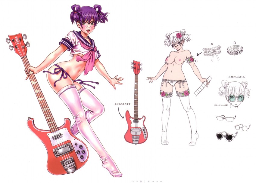 arisa (original and 1 more) drawn by yamashita_shun'ya