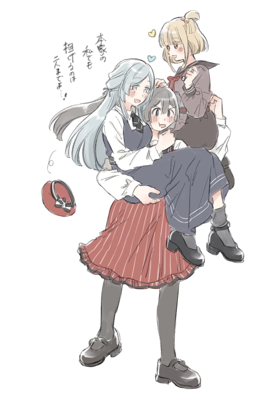 tokime shizuka, toki sunao, and hiroe chiharu (mahou shoujo madoka magica and 1 more) drawn by yukishiro_(hitsuji)