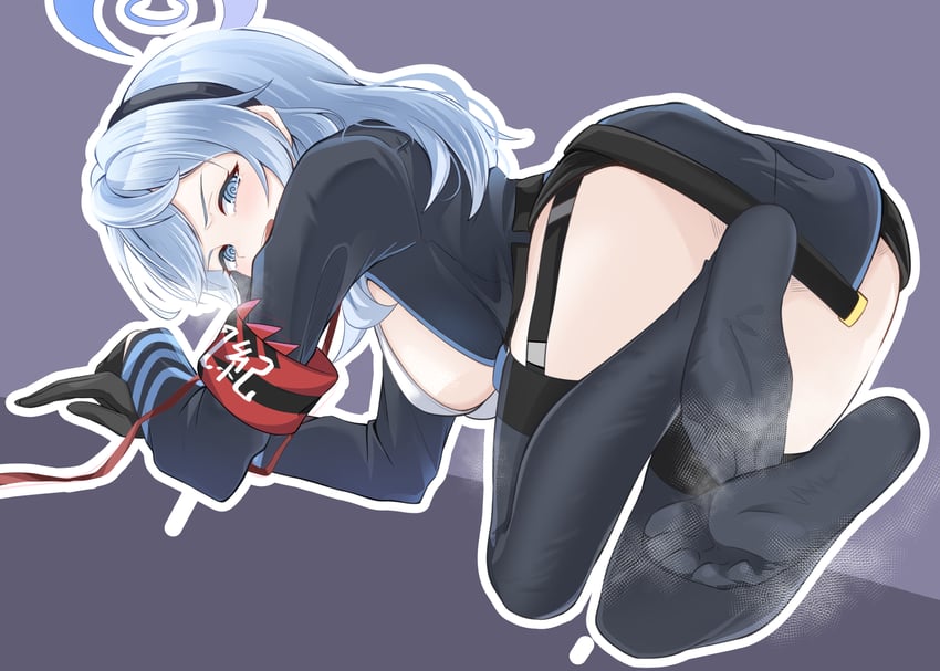 ako (blue archive) drawn by shiraae_quartet