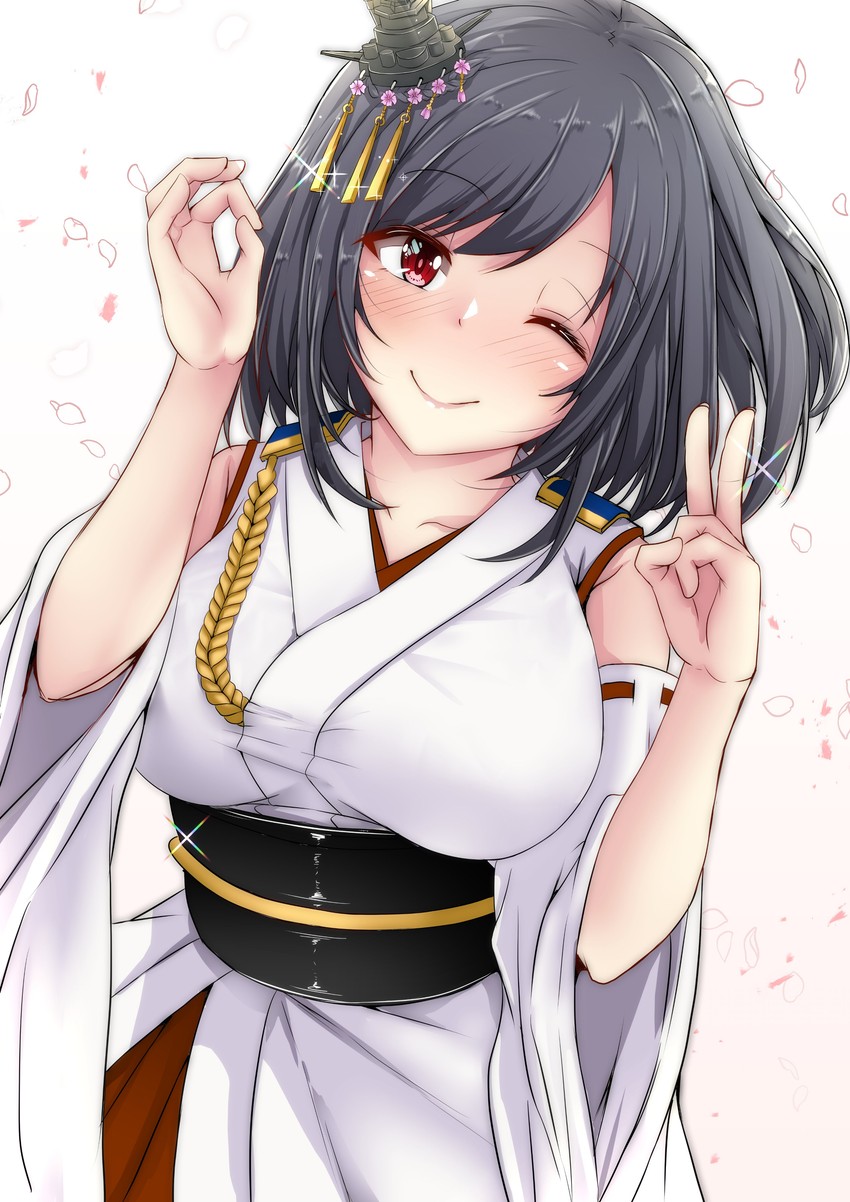 yamashiro and yamashiro kai ni (kantai collection) drawn by aga_marino