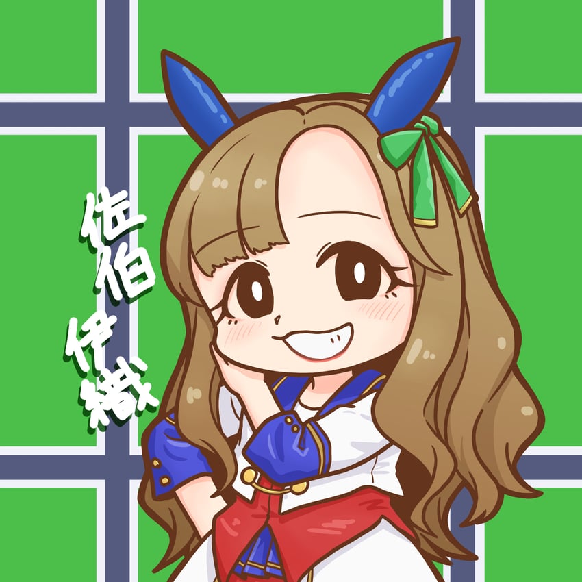 king halo and saeki iori (umamusume and 1 more) drawn by taiga3331