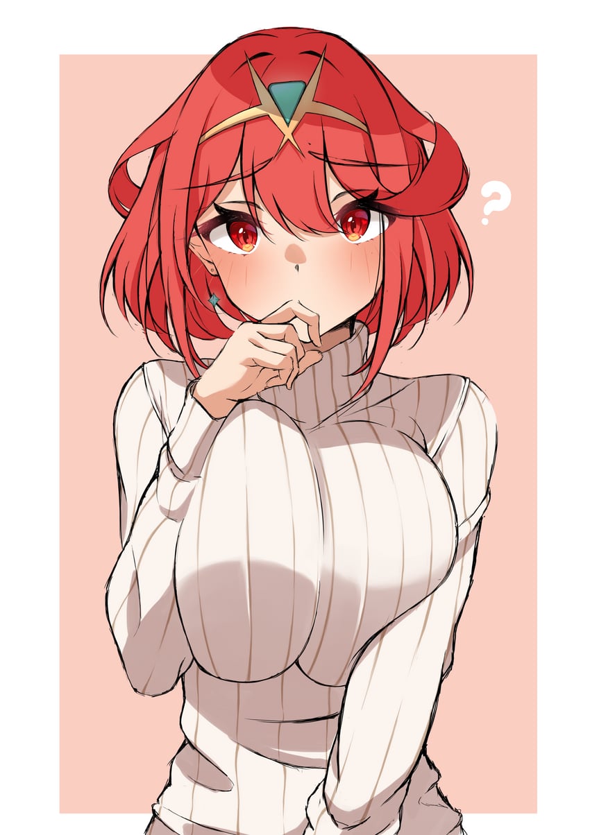 pyra (xenoblade chronicles and 1 more) drawn by mikan_(mika_n95)