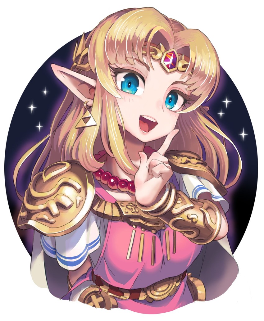 princess zelda (the legend of zelda and 2 more) drawn by gashi-gashi