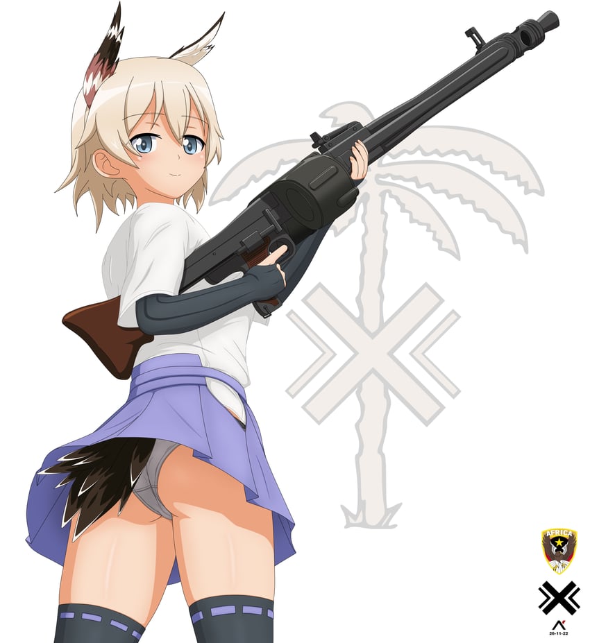 raisa pottgen (world witches series and 1 more) drawn by acrux