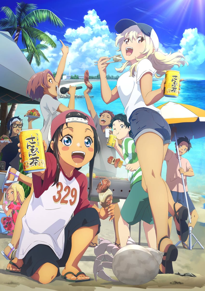 higa kana, kyan hina, nakamura teruaki, higa suzu, agena yae, and 3 more (okinawa de suki ni natta ko ga hougen sugite tsurasugiru)