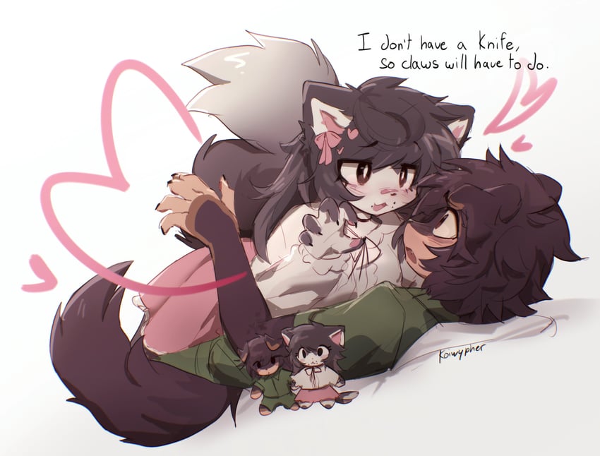 marina and levi (fear & hunger and 1 more) drawn by ssnorkkles