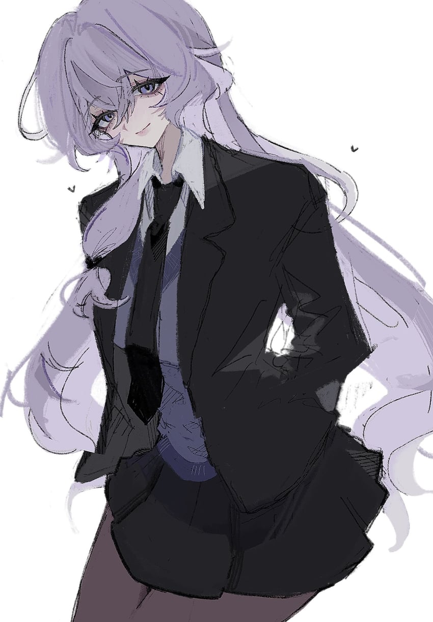 black swan (honkai and 1 more) drawn by uma_(npon_zinsei)