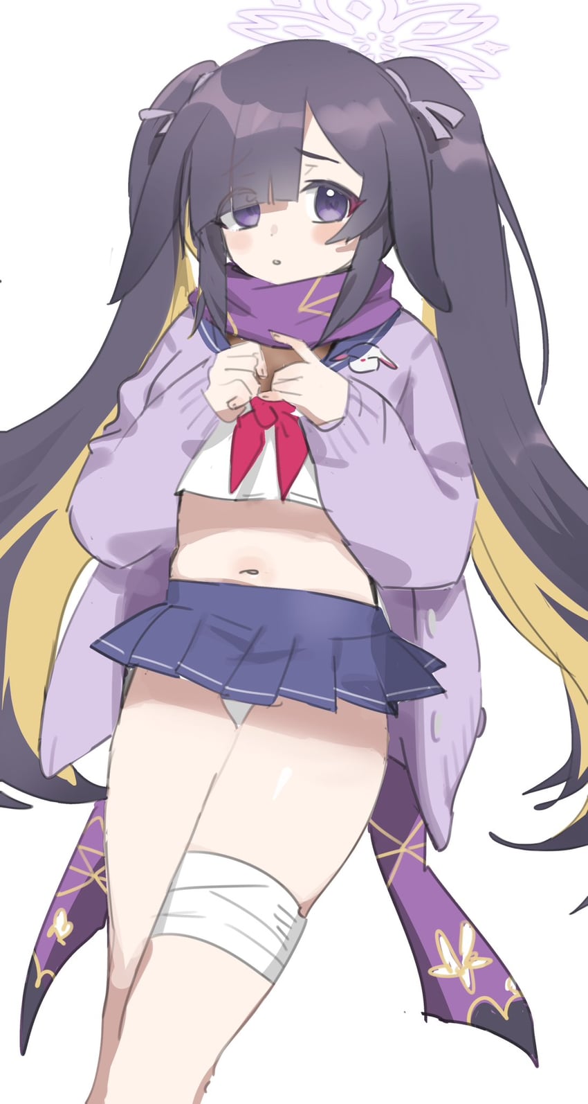 tsukuyo (blue archive) drawn by nemo_(leafnight)