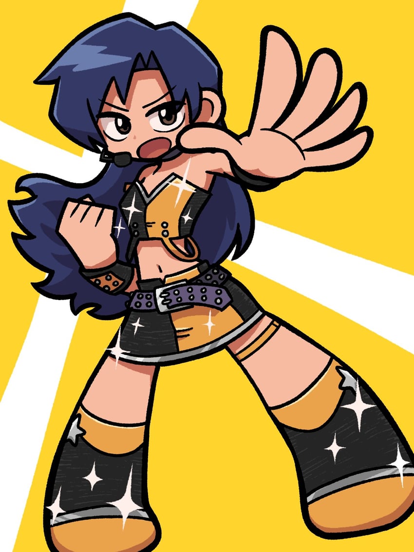 kisaragi chihaya (idolmaster and 1 more) drawn by fis_(t83192933)