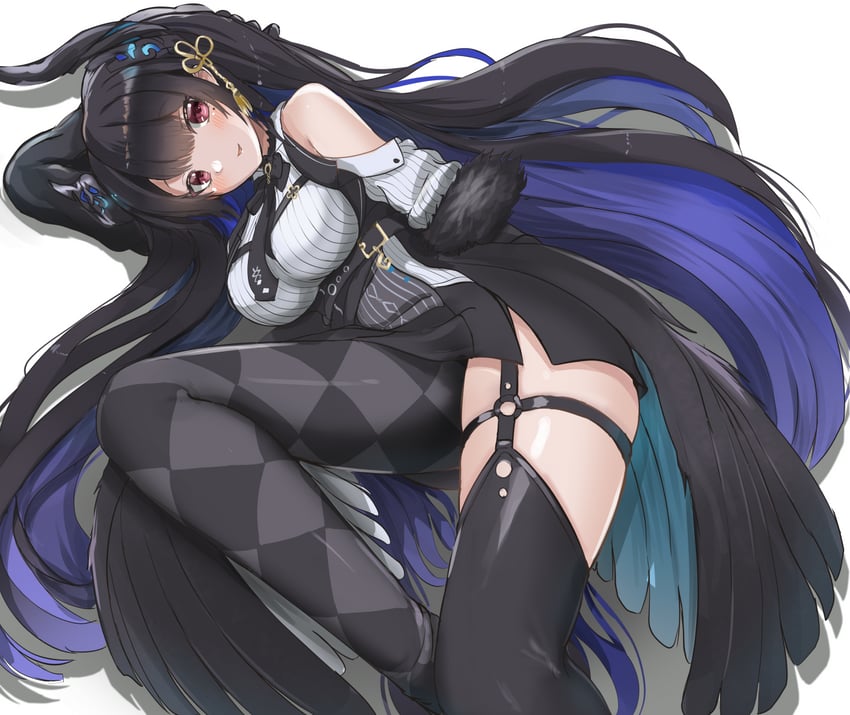 nerissa ravencroft (hololive and 1 more) drawn by redundant-cat