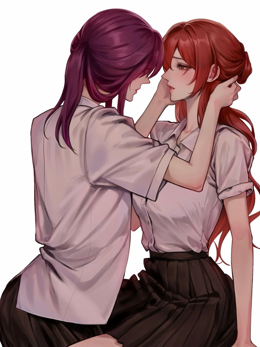 kafka and himeko (honkai and 1 more) drawn by 200leg