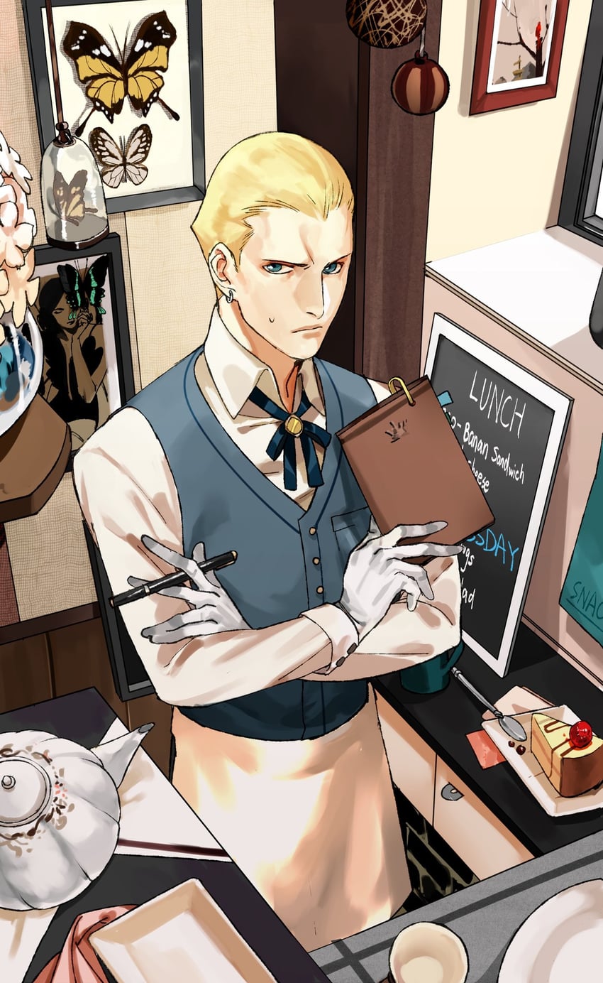 kayneth el-melloi archibald (fate and 1 more) drawn by whaaa000
