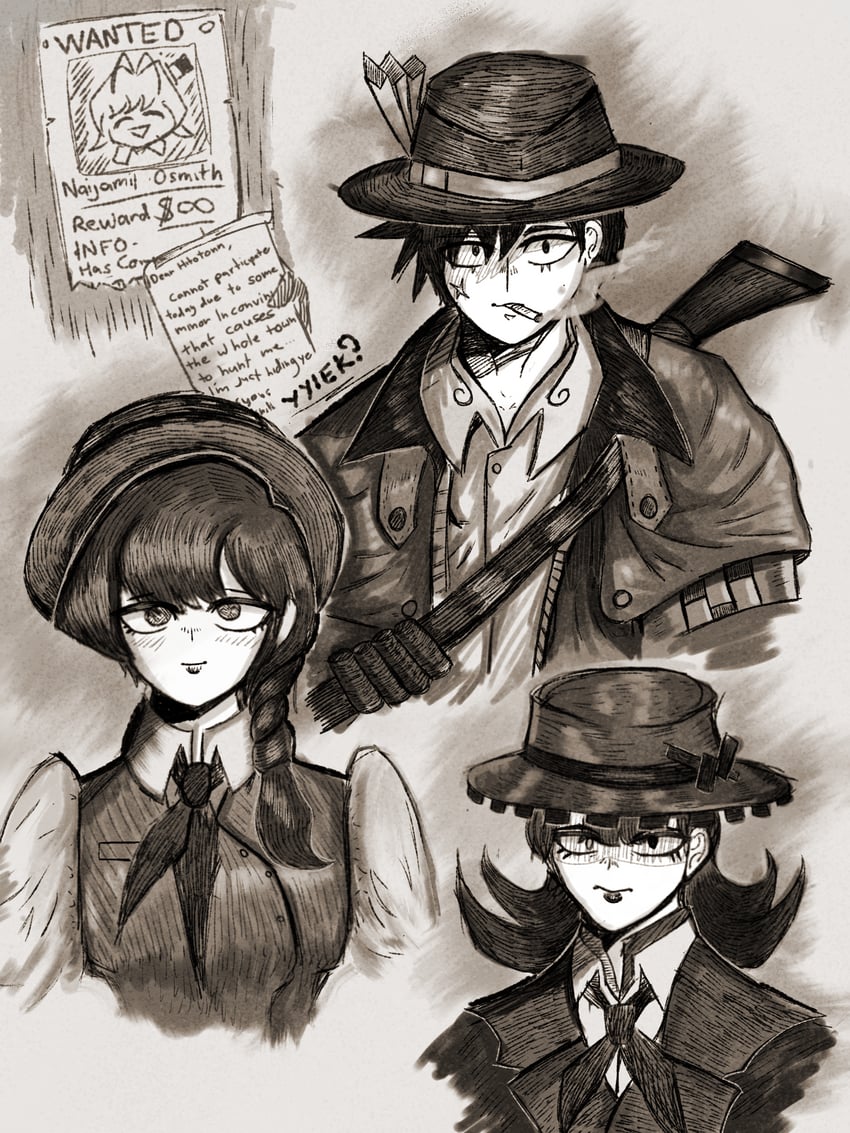 komi shouko, tadano hitohito, osana najimi, and yamai ren (komi-san wa komyushou desu) drawn by yyiek?