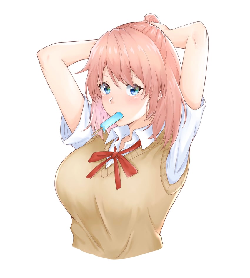 yuigahama yui (yahari ore no seishun lovecome wa machigatteiru.) drawn by light_(lightpicture33)