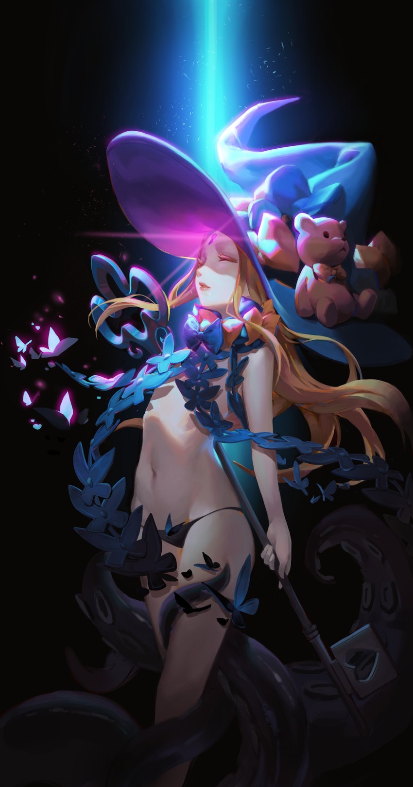 abigail williams (fate and 1 more) drawn by blue_lantern_qaq